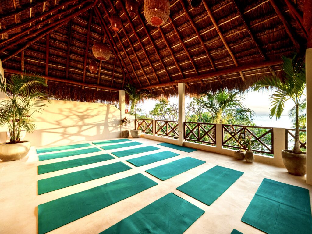 Yoga shala at Casa Cielo, Isla Mujeres