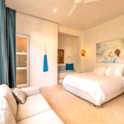 Bedroom with sitting area — Casa Cielo, Isla Mujeres, Mexico