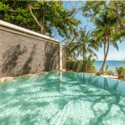 Pool with ocean view — Casa Lola, Isla Mujeres, Mexico