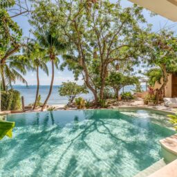 Pool with ocean view — Casa Lola, Isla Mujeres, Mexico