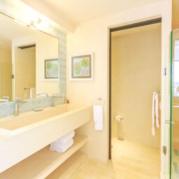 Bathroom with vanity — Villa Encantada, Isla Mujeres, Mexico