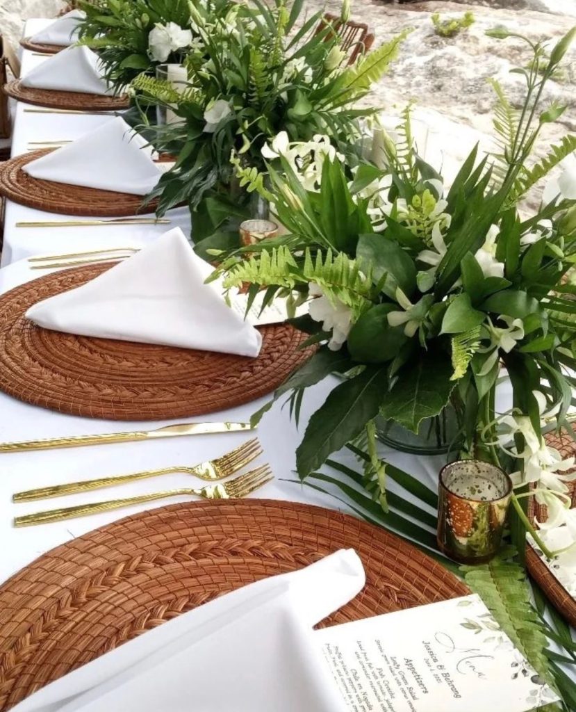 Wedding details at Coco B Isla, Isla Mujeres