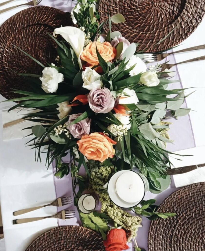 Wedding details at Coco B Isla, Isla Mujeres